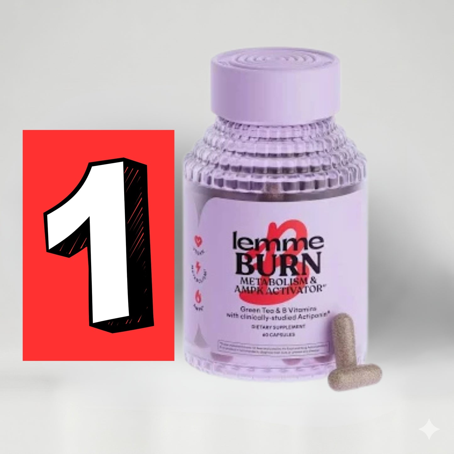 Lemme Burn - Apoyo al Metabolismo y Grasa Abdominal | Promo 1, 2 o 3 Unidades