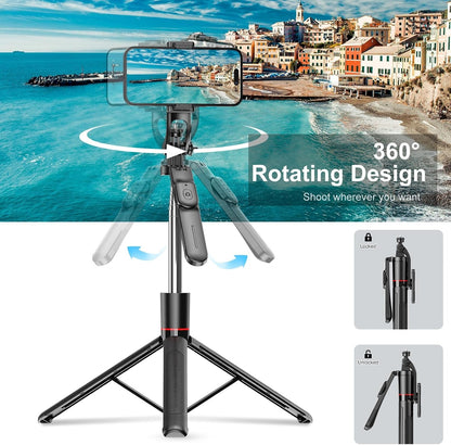 TRIPODE SOPORTE EXTENSIBLE ORIGINAL con Control Remoto y Altura Ajustable