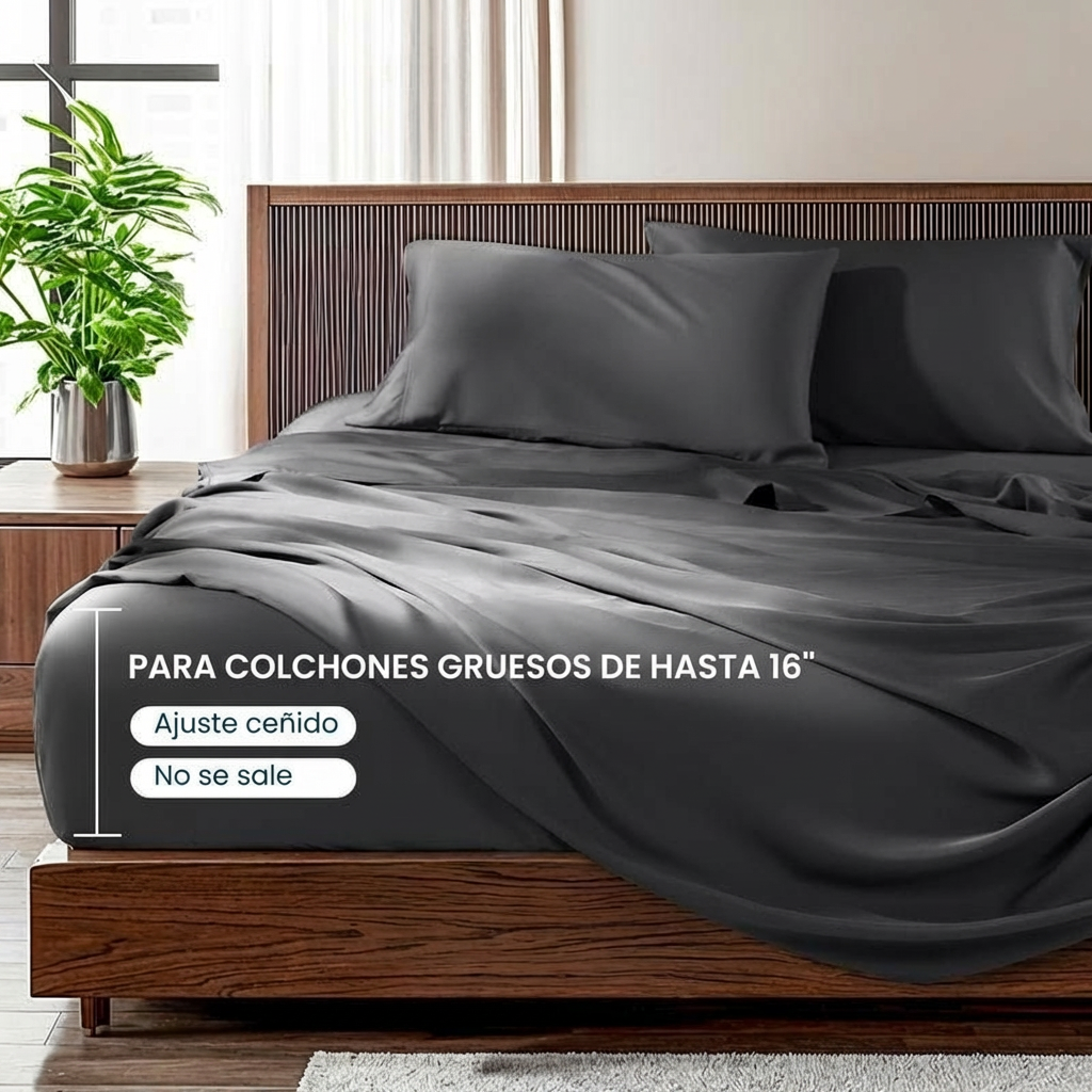 Sábanas Premium 4 Pzs | COMPRA 4 LLEVA 12